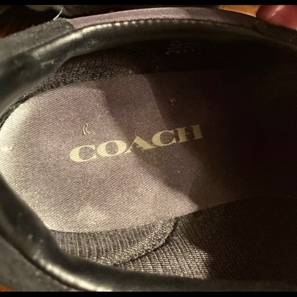 Coach Suede Nylon Ian Sneakers 6.5B - Picture 3 of 4